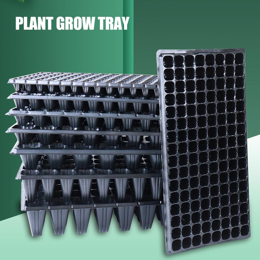 Seed Starter Tray - Pflanzenanhängertopf, verformungssicherer Pflanztopf, stapelbarer, attraktiver, praktischer