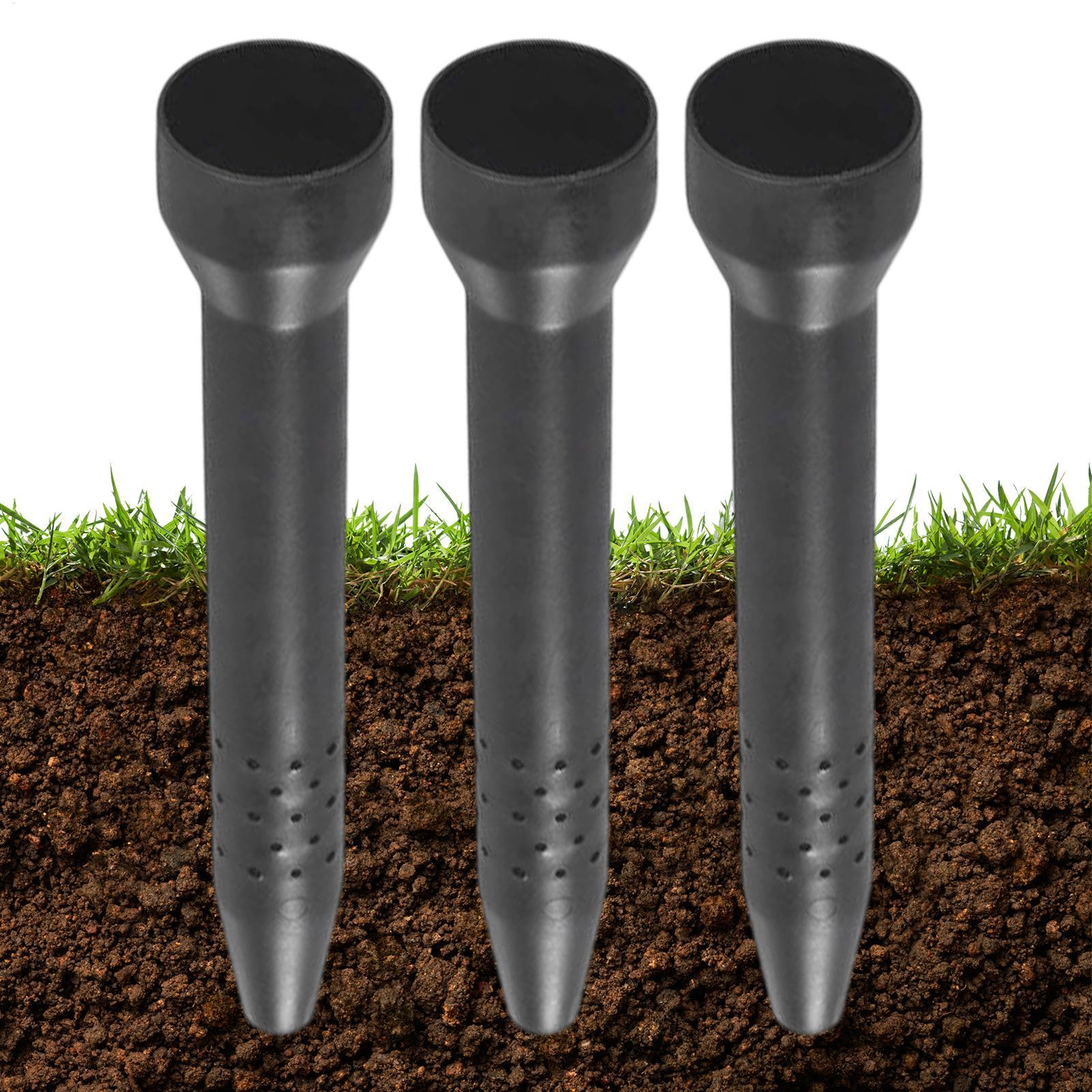 Raised Garden Bed - Garten-Bewässerungsspitzen 3er-Pack, Wurzelbewässerungsstecker, Outdoor-Pflanzgefäß-Wasserversorgungssystem für Topfpflanzen,