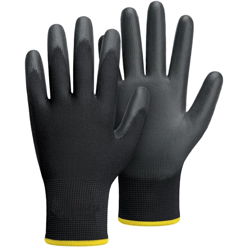 Garden Gloves - PU-beschichtete Sicherheits-Arbeitshandschuhe, rutschfeste Arbeitshandschuhe mit Polyurethan-Griff,