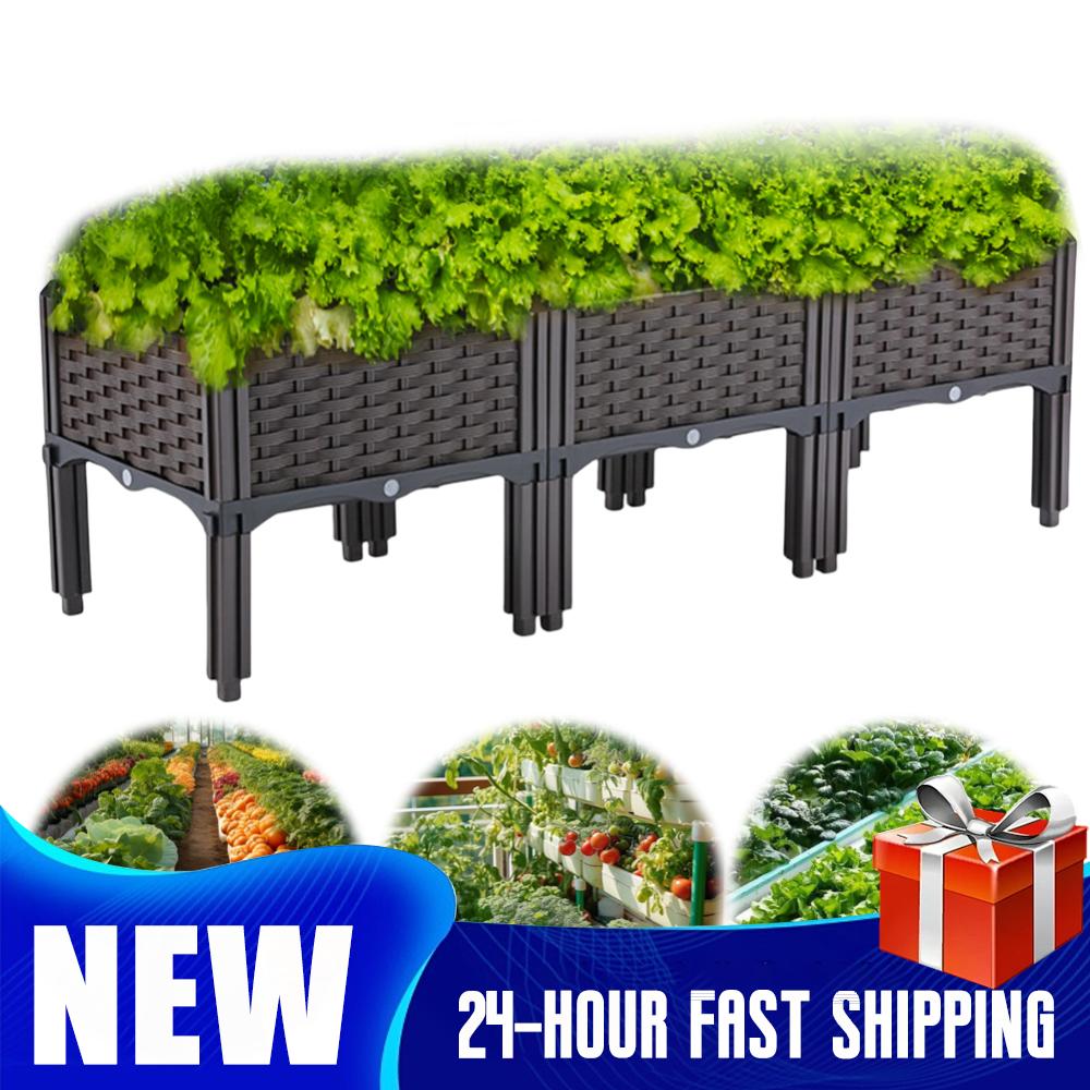 Raised Garden Bed - Erhöhtes Gartenbeet mit Drainage und Selbstbewässerungssystem,