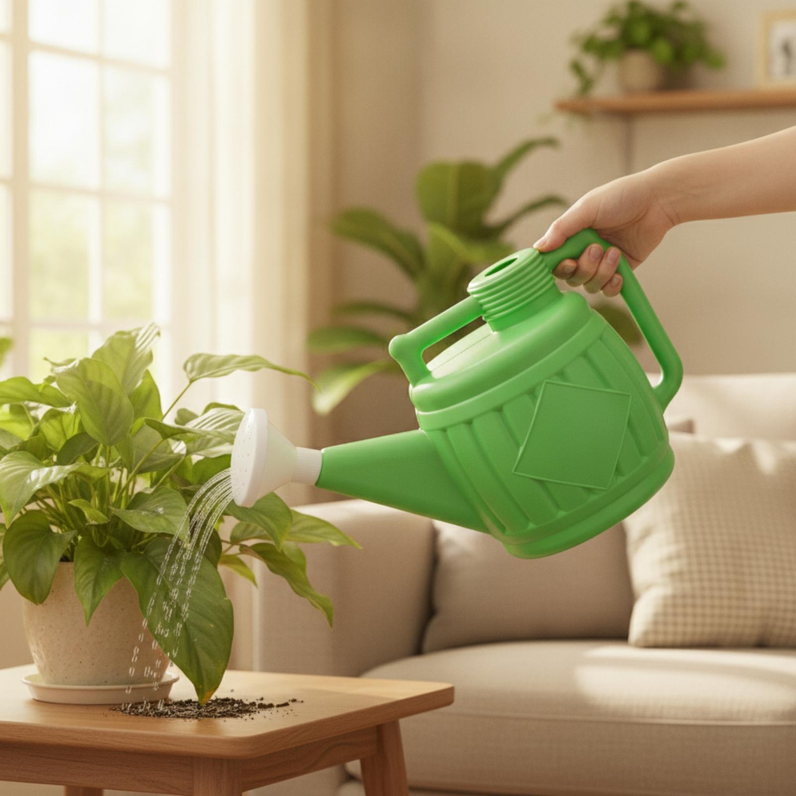 Watering Can - Gießkanne mit Sprinklerkopf, leichter Behälter, farbecht,