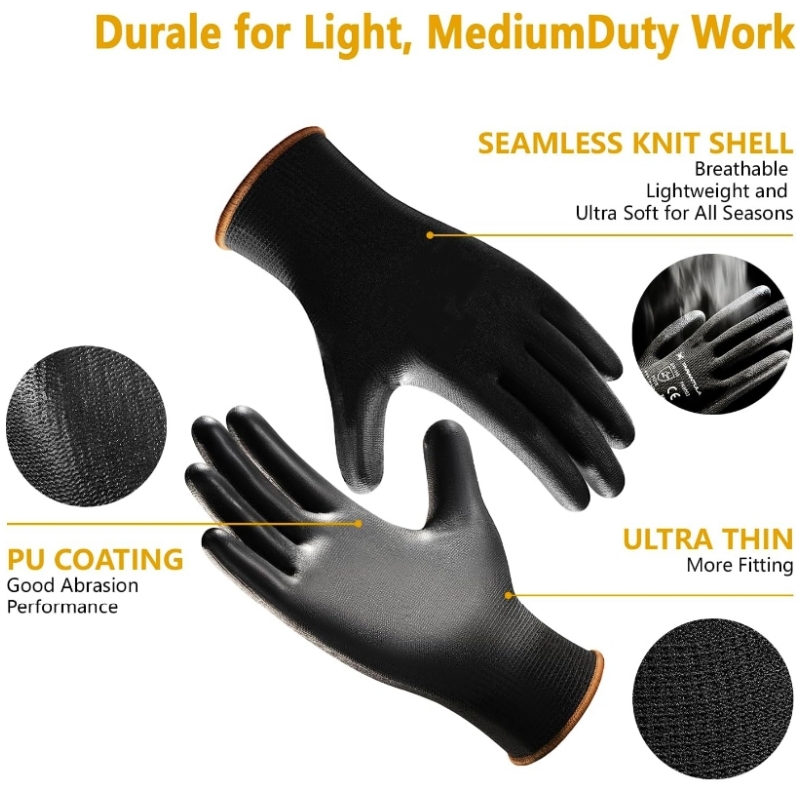PU-beschichtete Sicherheits-Ar – Garden Gloves Bewertung und Preis
