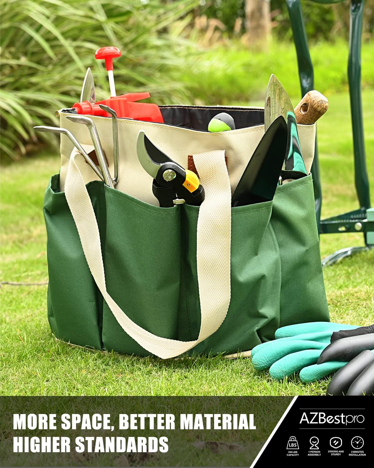 Garten-Kniehocker und -Sitz, z – Garden Gloves Bewertung und Preis