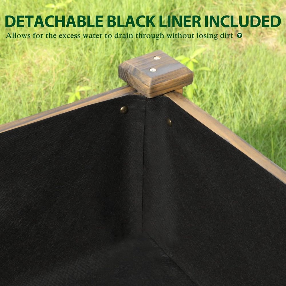 Großes 48x24x33 Zoll Hochbeet  – Raised Garden Bed Bewertung und Preis