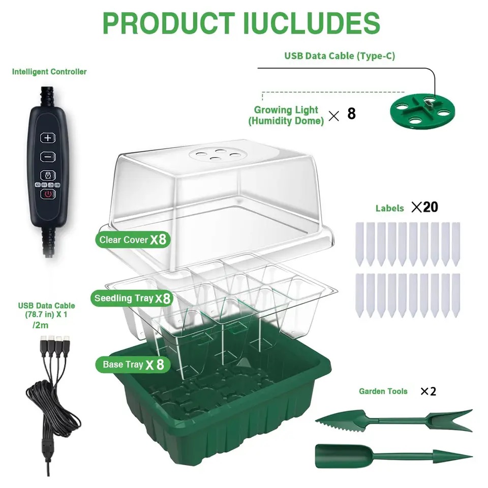 KEBINCPLED Vollspektrum USB 5V – Seed Starter Tray Bewertung und Preis