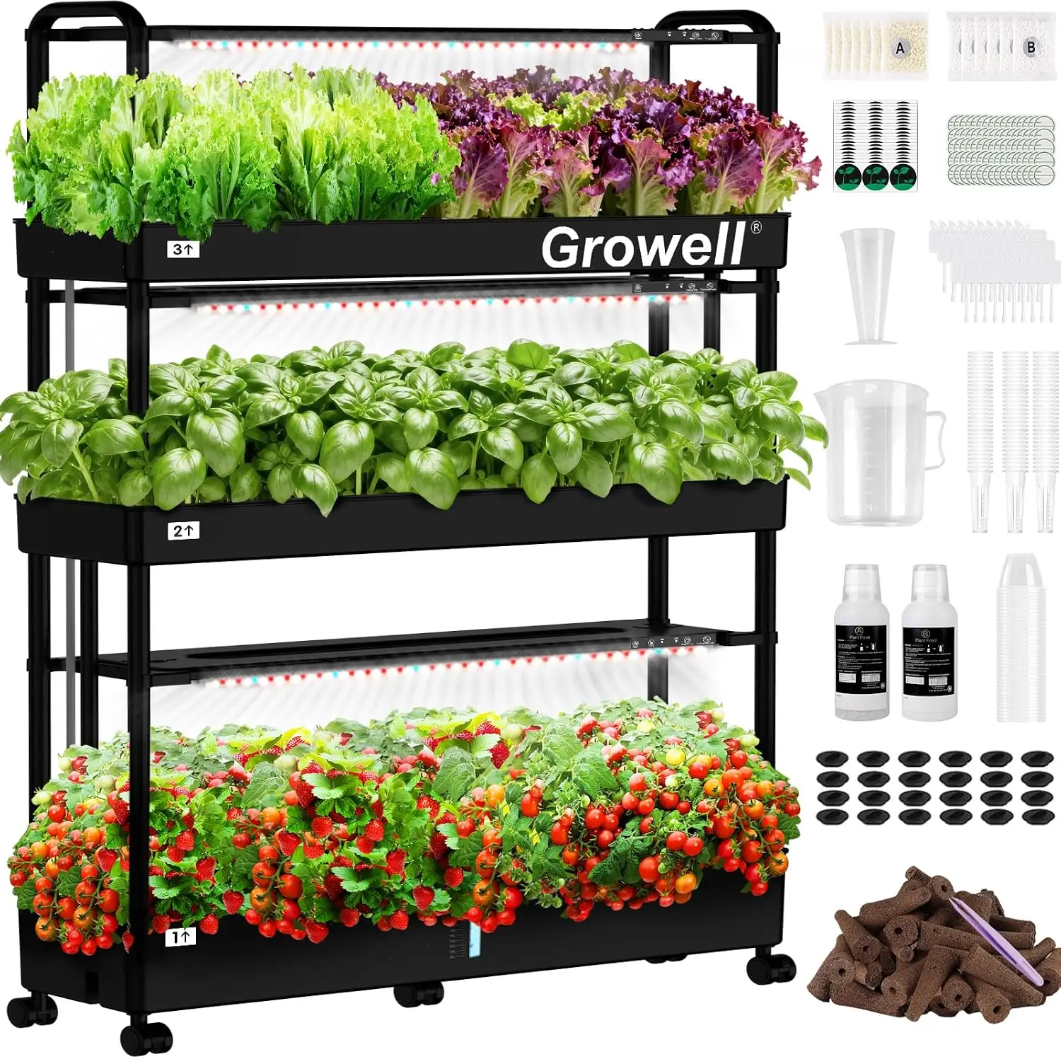 Großes Hydroponisches Anbausys – Indoor Herb Garden Bewertung und Preis