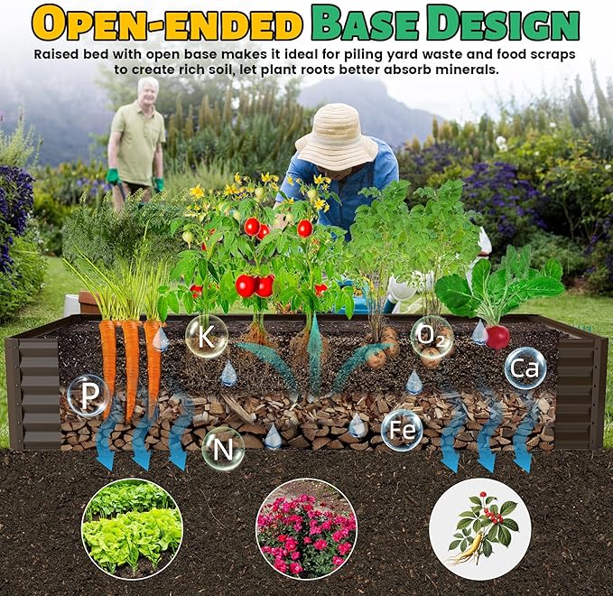 8x4x1,5 Fuß Verzinktes Hochbee – Raised Garden Bed Bewertung und Preis
