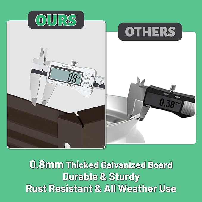 8x4x1,5 Fuß Verzinktes Hochbee – Raised Garden Bed Bewertung und Preis